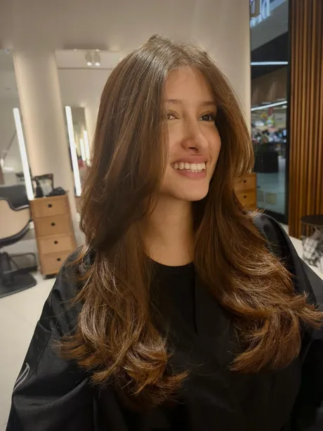 Corte repicado castanho
